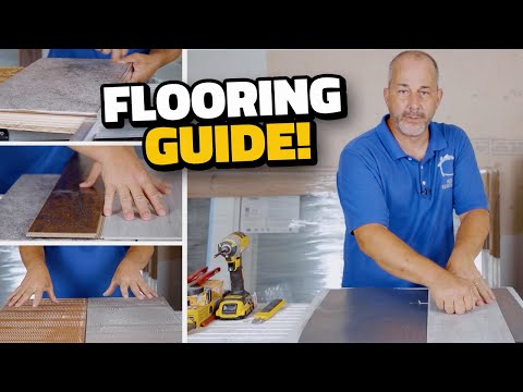 Video: Floor material: types and descriptions of floor coverings