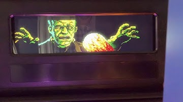 Monster Bash classic edition with color dmd upgrade