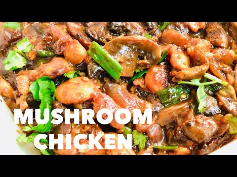 HEALTHY MUSHROOM RECIPE WITH CHICKEN  MUSHROOM CHICKEN RECIPE