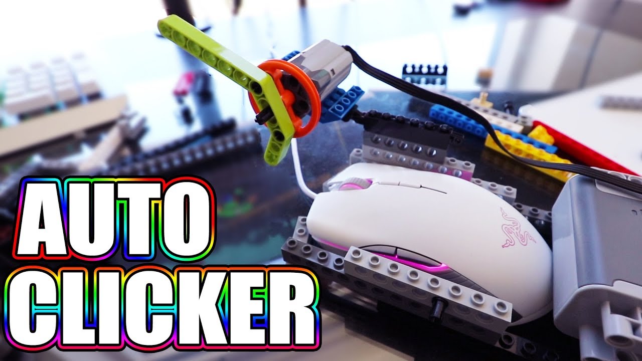 roblox download CHEATING IN ROBLOX WITH A LEGO AUTO CLICKER ..