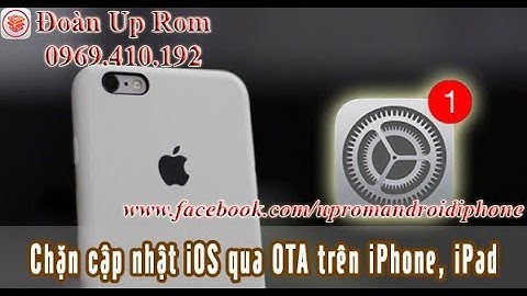 Hướng dẫn chặn cập nhật iOS 11 mới bằng cấu hình của tvOS chờ jailbreak ios 10.3.3 - 11.1.2