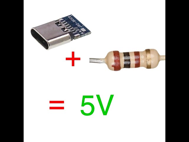 9 Making USB-C deliver 5V 