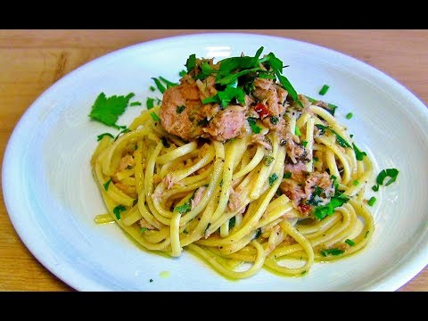 Schnelle Thunfisch Pasta in 5 Minuten / schnelles Mittagessen / Thomas kocht. 