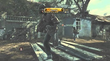 MW3 Accidental Throw Knife Kill