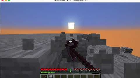 Day 21 of mining 1 layer of a chunk until I reach 1k subs