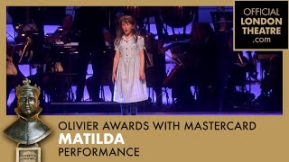 Matilda The Musical performs Quiet | Olivier Awards 2014 with Mastercard
