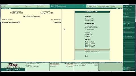 Print invoice with authorize signature in Tally.ERP9