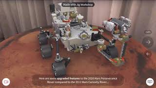 Explore Mars in augmented reality with the JigSpace app