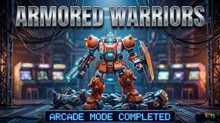 ARMORED WARRIORS COMPLETED WITH BLODIA (ARCADE MACHINE GAMEPLAY)  #arcademachine #robots