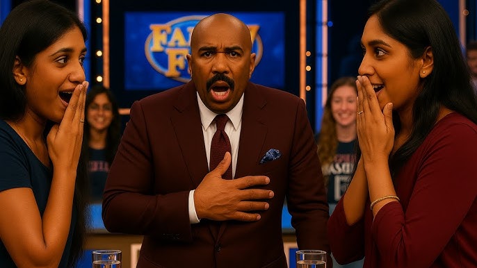 Steve Harvey SHOCKED After 40-Year-Old Indian Twins Meet for the FIRST TIME  on Family Feud - YouTube