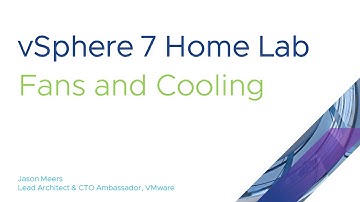 Jason Meers - VMware vSphere 7 home lab - fans and cooling