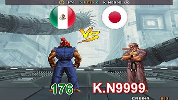 SNK vs. Capcom - SVC Chaos - 176 vs K.N9999 FT10