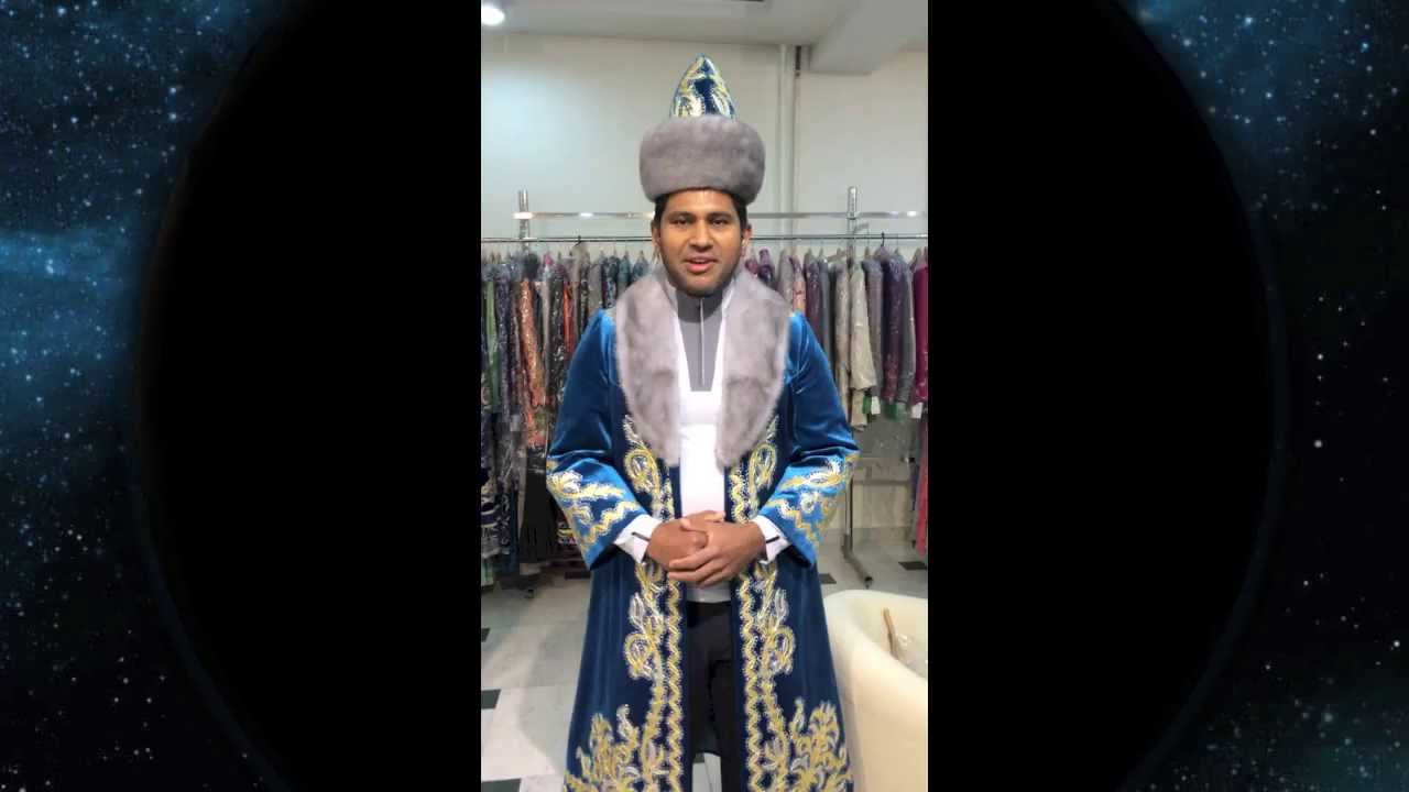 Kazakh Traditional Costumes - YouTube