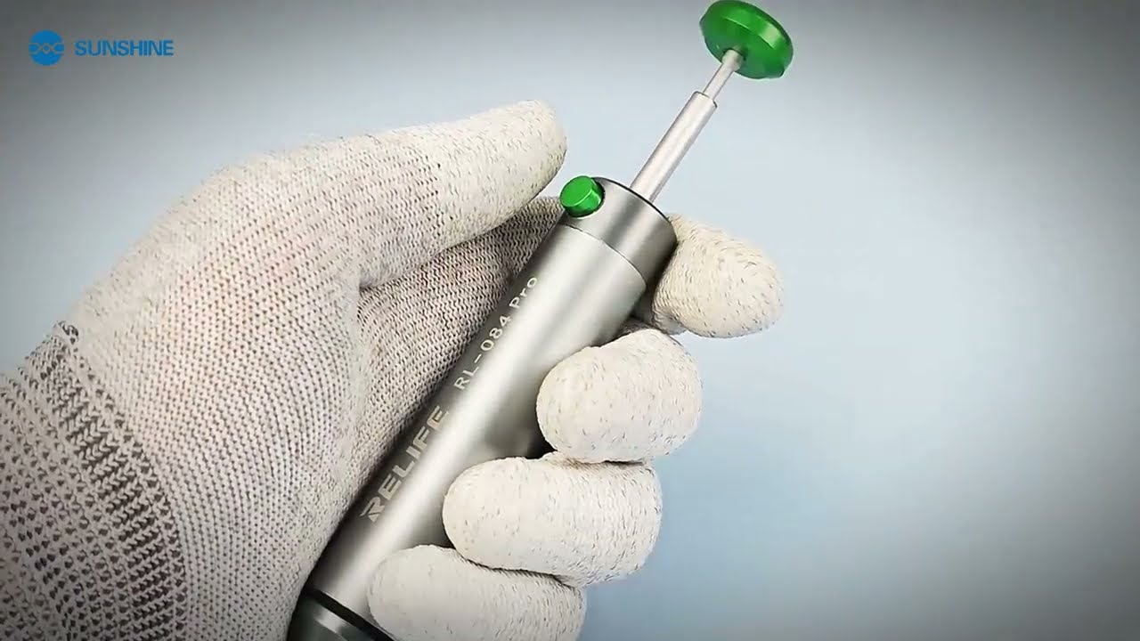 Relife RL-084 Desoldering Pump Silicone Tip ESD