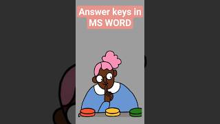 MS Word Answer Key Generator | Type Code + Press Alt + X | Time-Saving Word Trick