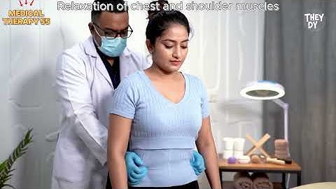 Therapy Massage (EP-55) for Stomach & Chest – Real Relaxing Session #healthylifestyle 