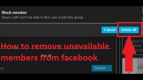 ||How To Remove Unavailable Members From FB Group At Once || T4 Tech||