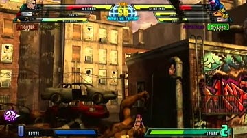 Marvel vs capcom 3 ranked- Sentinel spamming :)