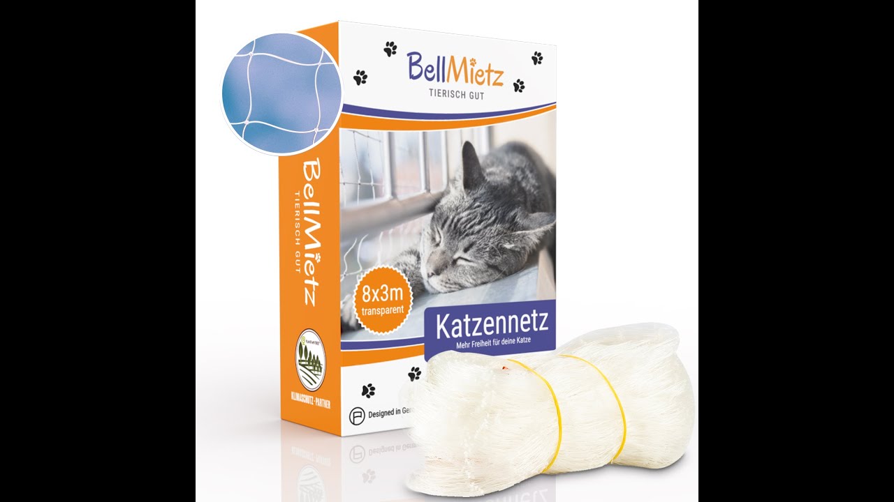 BellMietz Katzennetz Aufbauvideo