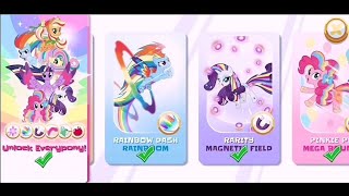 My Little Pony Rainbow Runners - All Ponies Unlocked