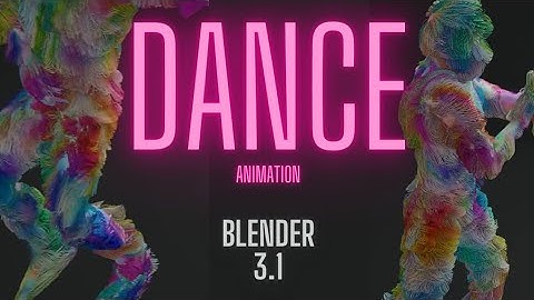 3d Character Dance Animation in Blender