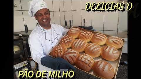 PÃO DE MILHO / RECEITA DO PAULO DO CANAL PADARIA SEM SEGREDO