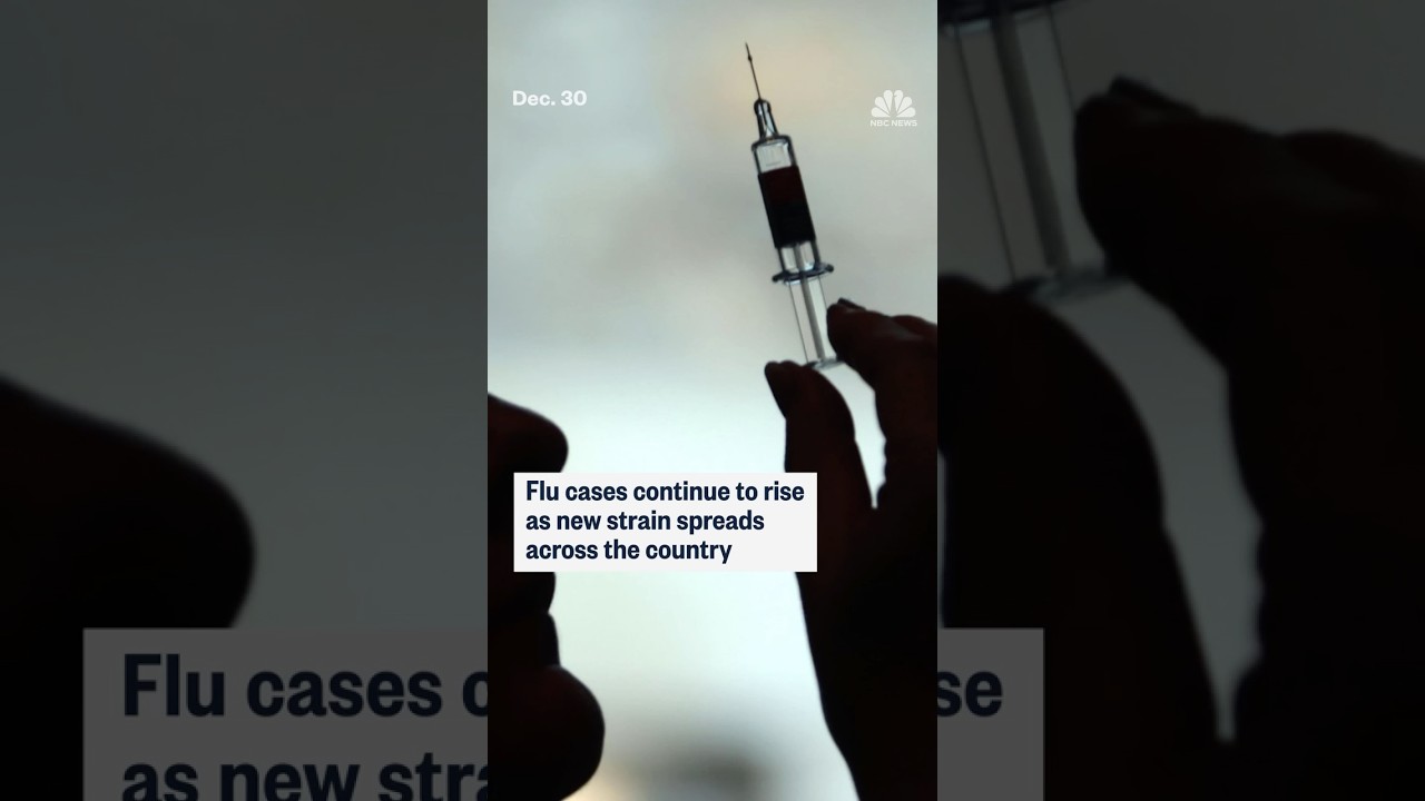 Flu cases continue to rise as new strain spreads across the country