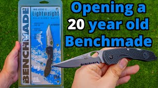 UNSEALING a retail Benchmade knife from 20 years ago! Knife History - The Mini Ascent II in 2022!