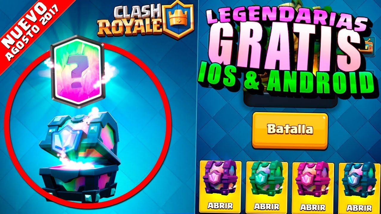 Como Conseguir Legendarias En Clash Royale Gratis