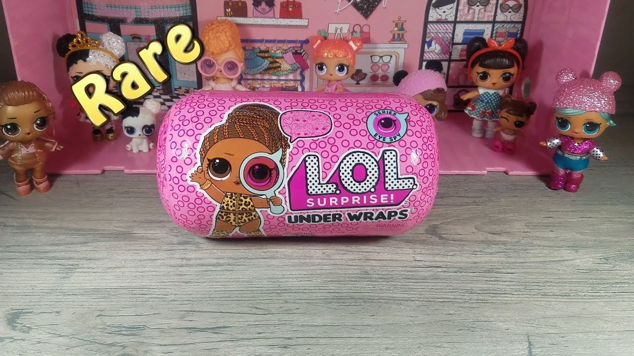 LOL Surprise Under Wraps Opening Series 4 Wave 2 (Eye spy) - Rare