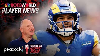 Rams' Puka Nacua on historic pace through Week 4 fantasy | Fantasy Football Happy Hour | NFL on NBC