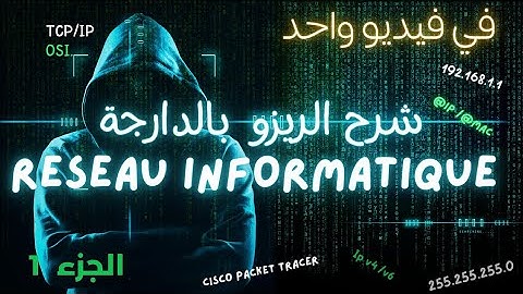 شرح كامل reseau الشبكات  في فيديو واحد بالدارجة 🤯🤯
