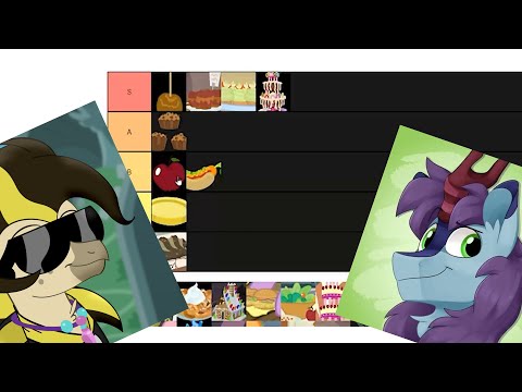 Pointless Pony Tier List - Foods of MLP (ft. Ambizar)