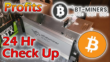 Whatsminer M30S+ 24 Hr checkup