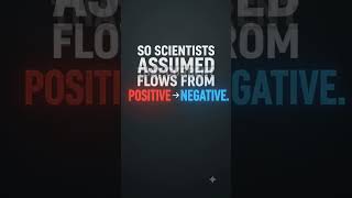 Why Current Direction Is Still Positive to Negative? ⚡ | Conventional Current Explained #physics