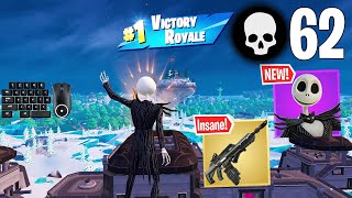 62 Elimination Solo Squads Gameplay Full Game Wins (Fortnite Chapter 4 Season 4 )