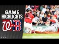 Nationals vs red sox game highlights 51024  mlb highlights