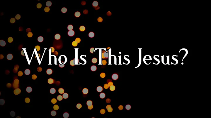 Clifton J. - Who Is This Jesus? - Lyric Video