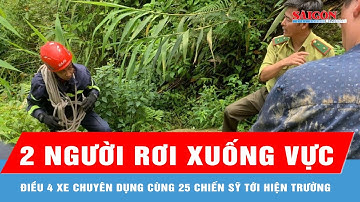 Hà Nội: Giải cứu thành công 2 người bị rơi xuống vực tại Vườn Quốc gia Ba Vì