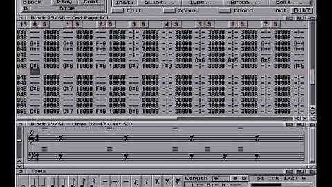 Video Killed The Radio Star. Amiga Octamed SoundStudio MIDI. Roland SC-88