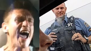 Sovereign Citizen Goes From Brave To Baby The Moment He Realizes He's Going To Jail