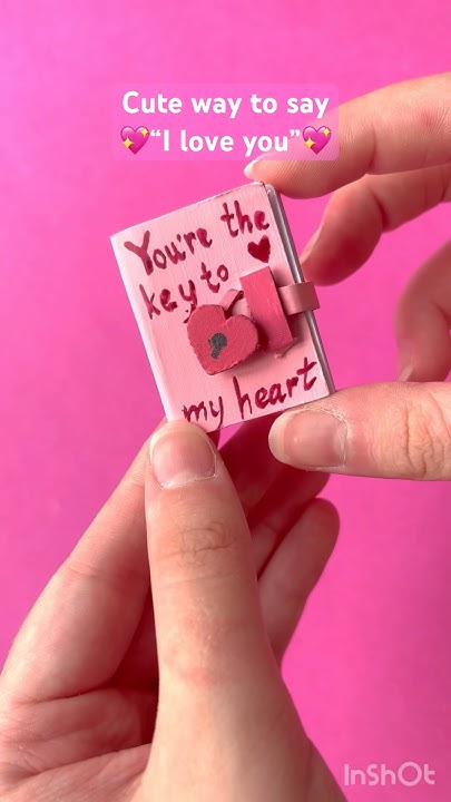 Cute way to say “I love you”☺️💖 - YouTube