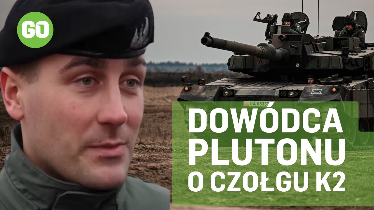 O czołgu K2 z Korei Południowej opowiada dowódca plutonu czołgów ppor. Jakub Kędziora