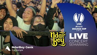 NdarBoy Genk - Ojo Nangis | Live Concert Zulhas Cup 2023