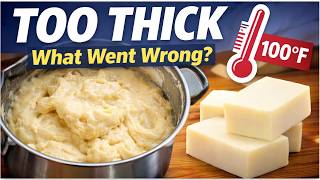 Shea Coconut Milk Soapmaking | What To Do When Your Soap Seizes Mid-Pour