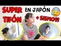 Así vivimos el TIFÓN HAGIBIS en JAPÓN y... SISMO INESPERADO?! | Juli