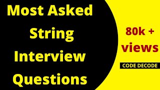 Java String interview Questions and Answers with example| Immutable | Most Asked | Code Decode screenshot 5
