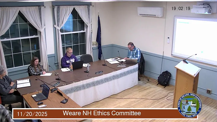 Ethics Committee - November 20, 2025