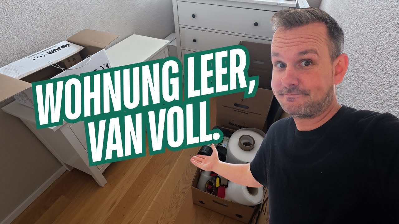 Wohnung ausräumen + #Van-Treffen = Adrenalin pur!