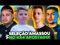 THURZIN E TWO9 MONTARAM A SELEÇÃO NO 4X4 APOSTADO E AMASSARAM VS TIME DO ELTIN!! DANTES VS ELTIN? 🤭